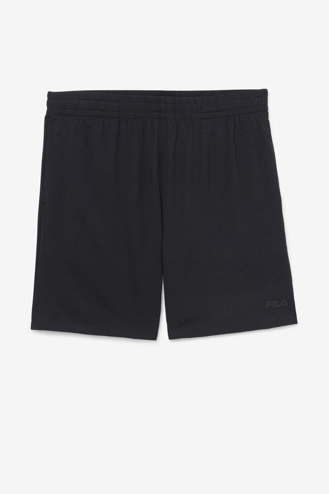 Fila Shorts Intan Performance Mens Black - India JOM-981267